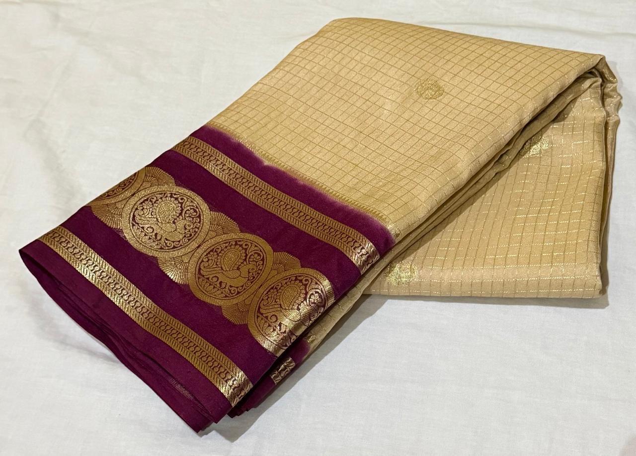 Crape Chex's Saree