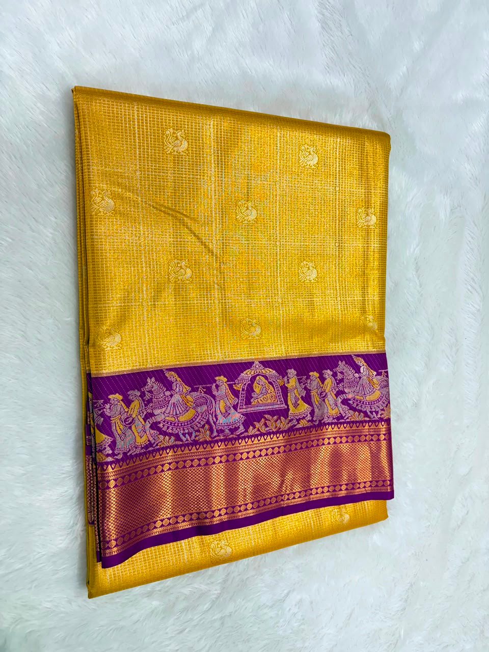 Tissue silk Saree - Image 20
