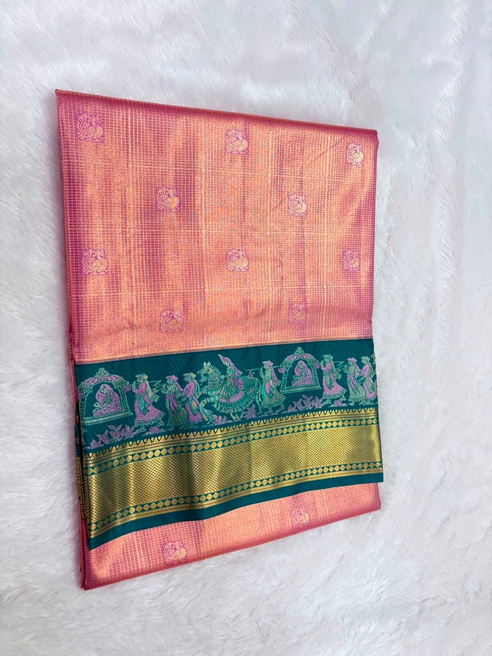 Tissue silk Saree - Image 21