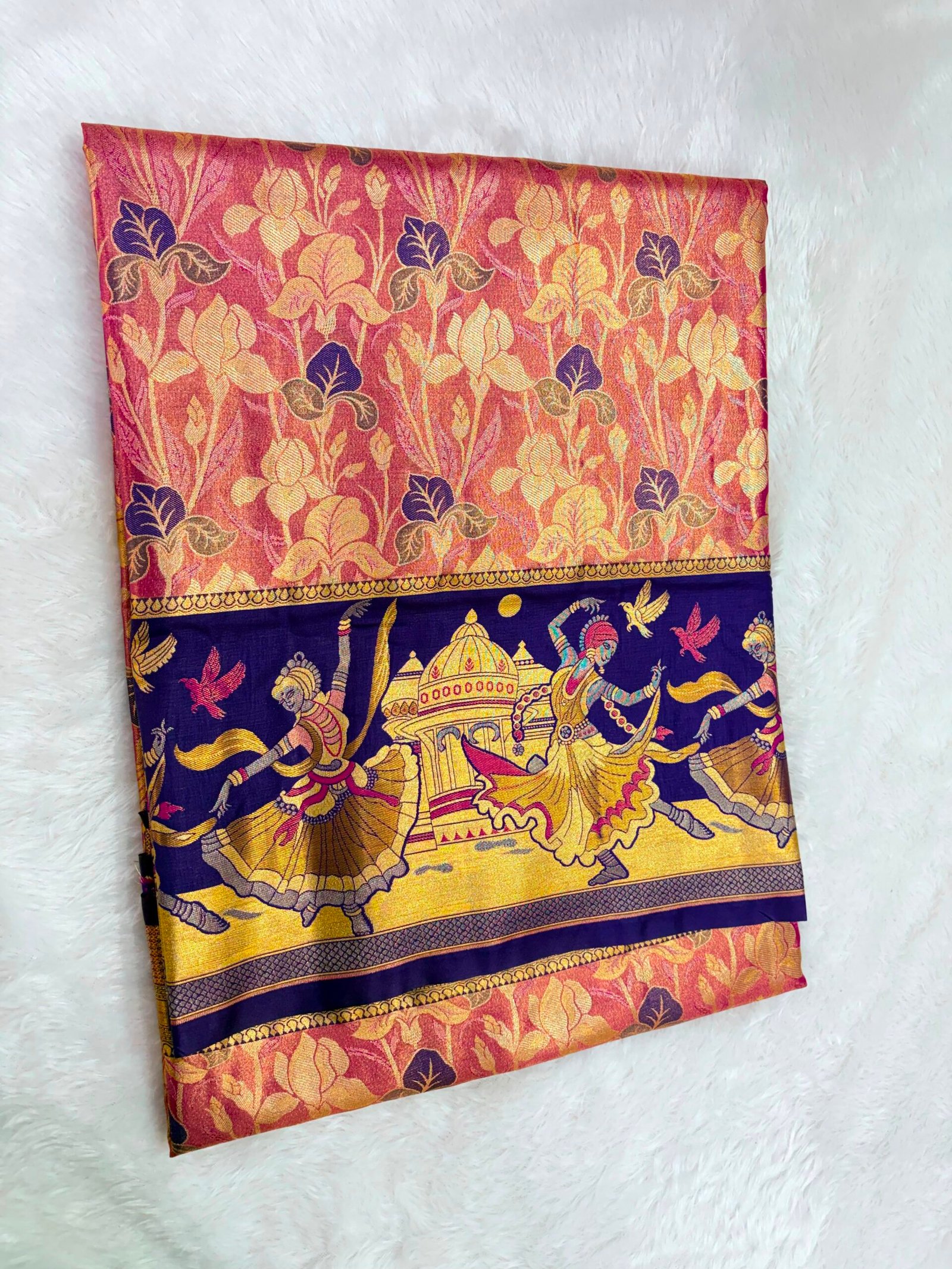 Tissue silk Saree - Image 27