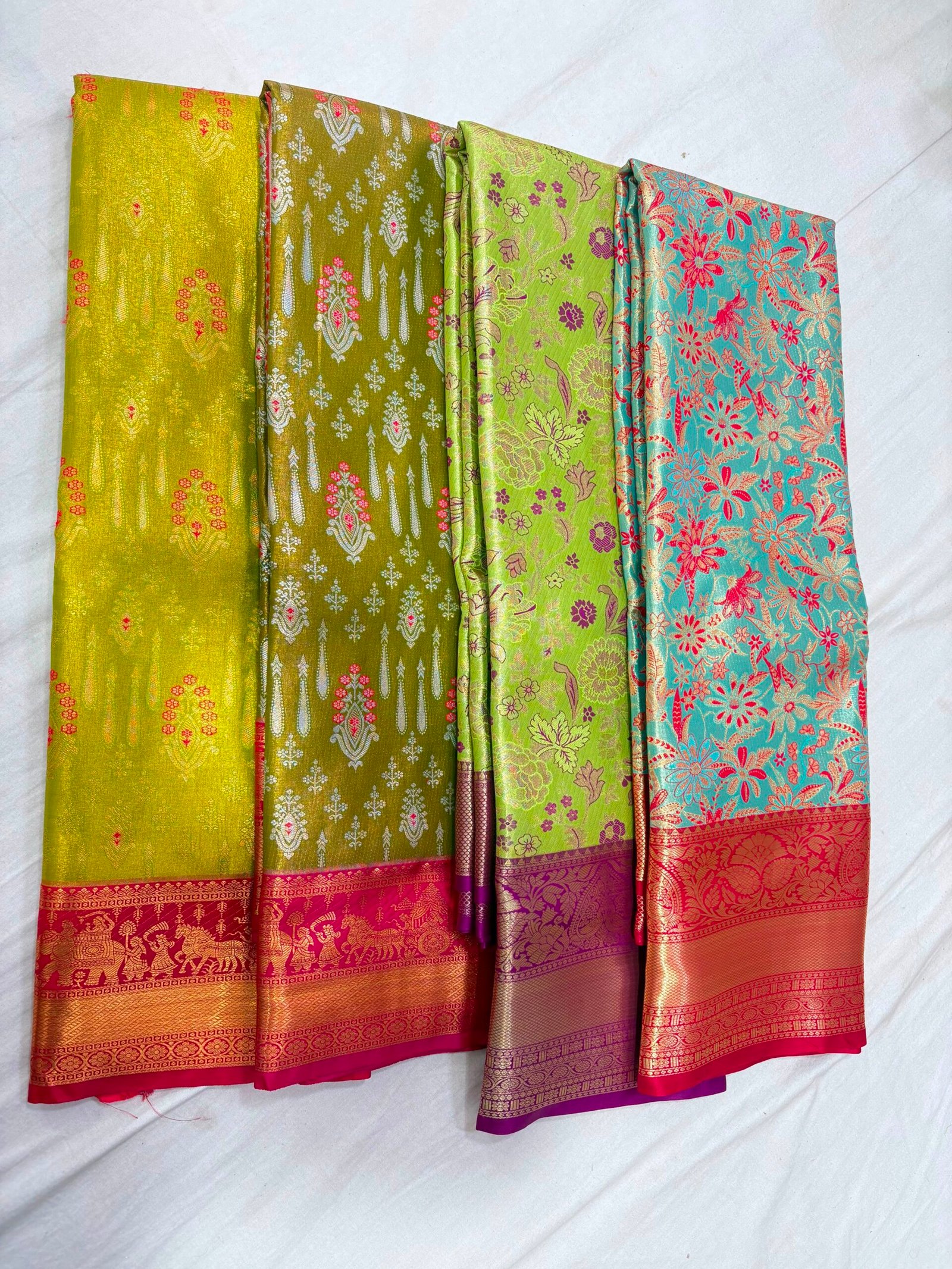 Tissue silk Saree - Image 36