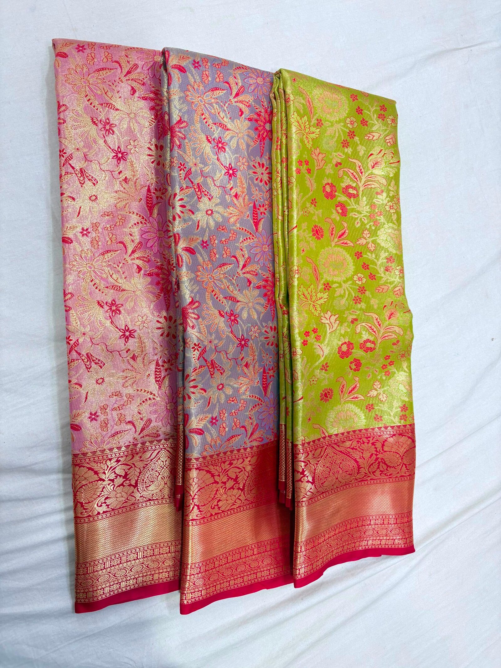 Tissue silk Saree - Image 37