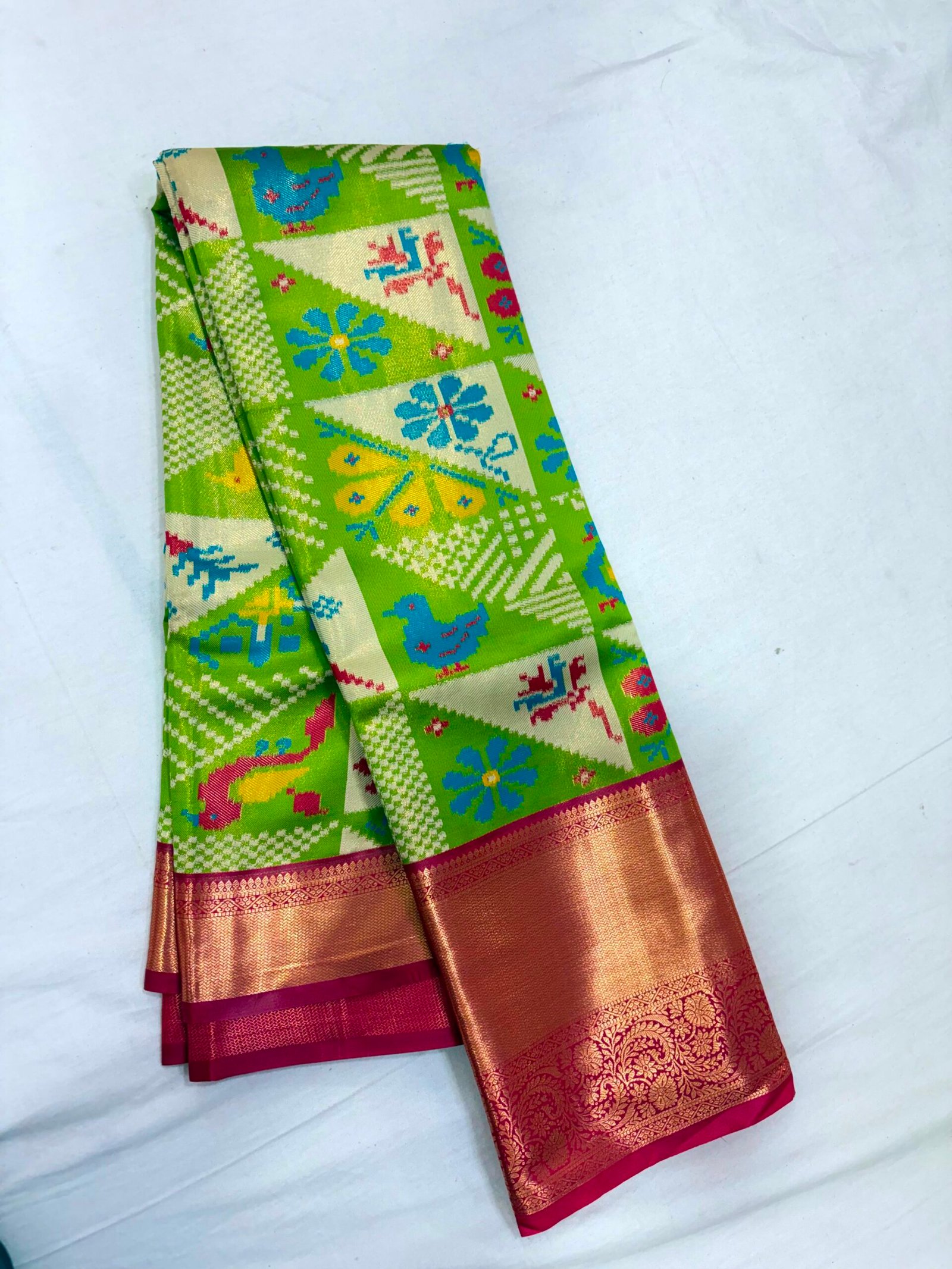Tissue silk Saree - Image 43