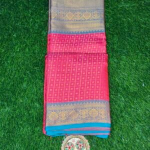 Butta saree with vairaisoo pattern