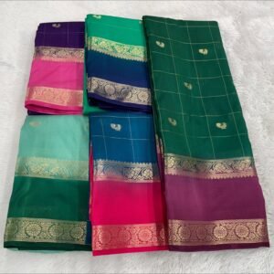 Crepe silk saree