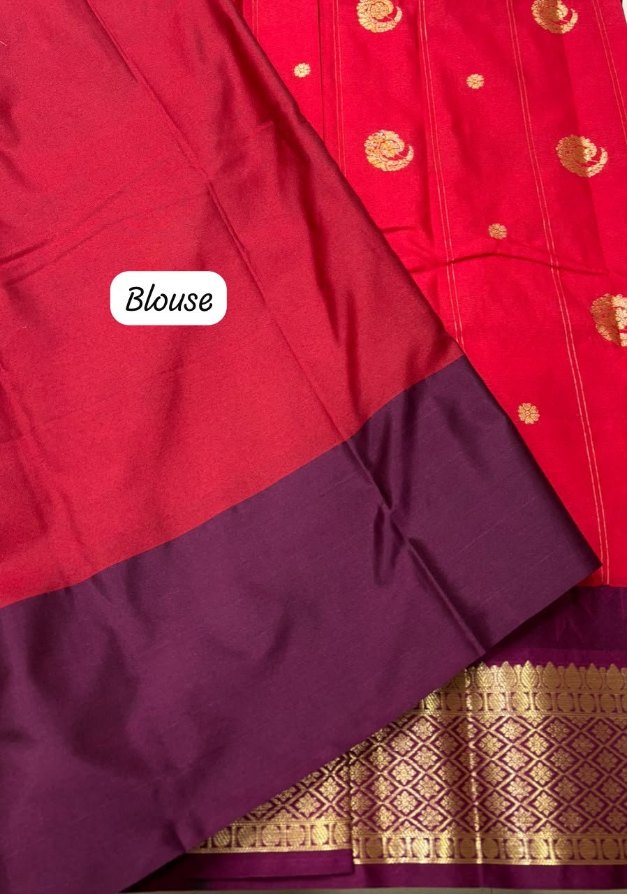 Semi silk saree - Image 3