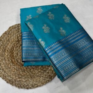 Blue Silk Saree