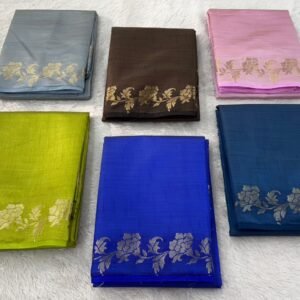 Silk with Brasso Print