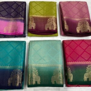 Mysore Crepe Silk Saree
