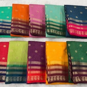 Mysore Crepe Silk Saree