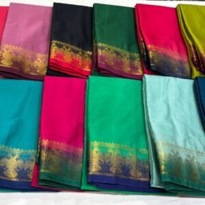 Mysore Crepe Silk Saree