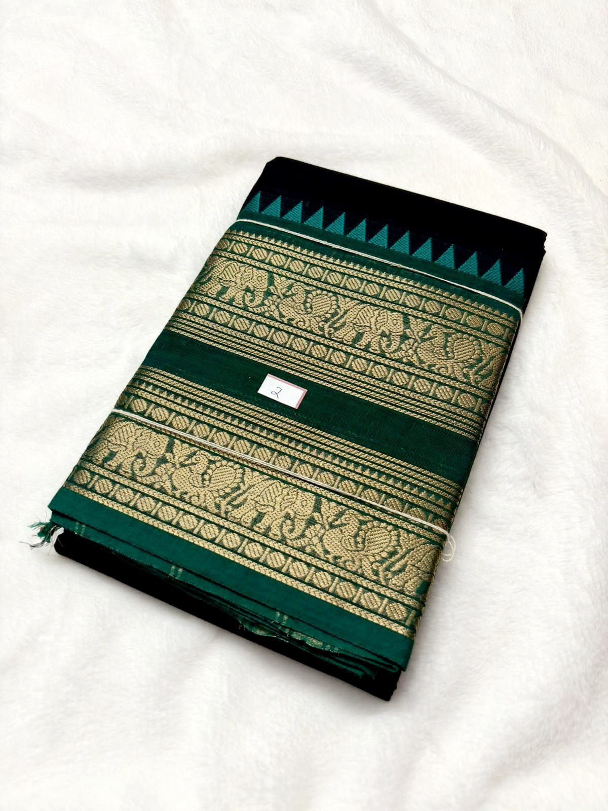 Kanchi cotton sarees - Image 3