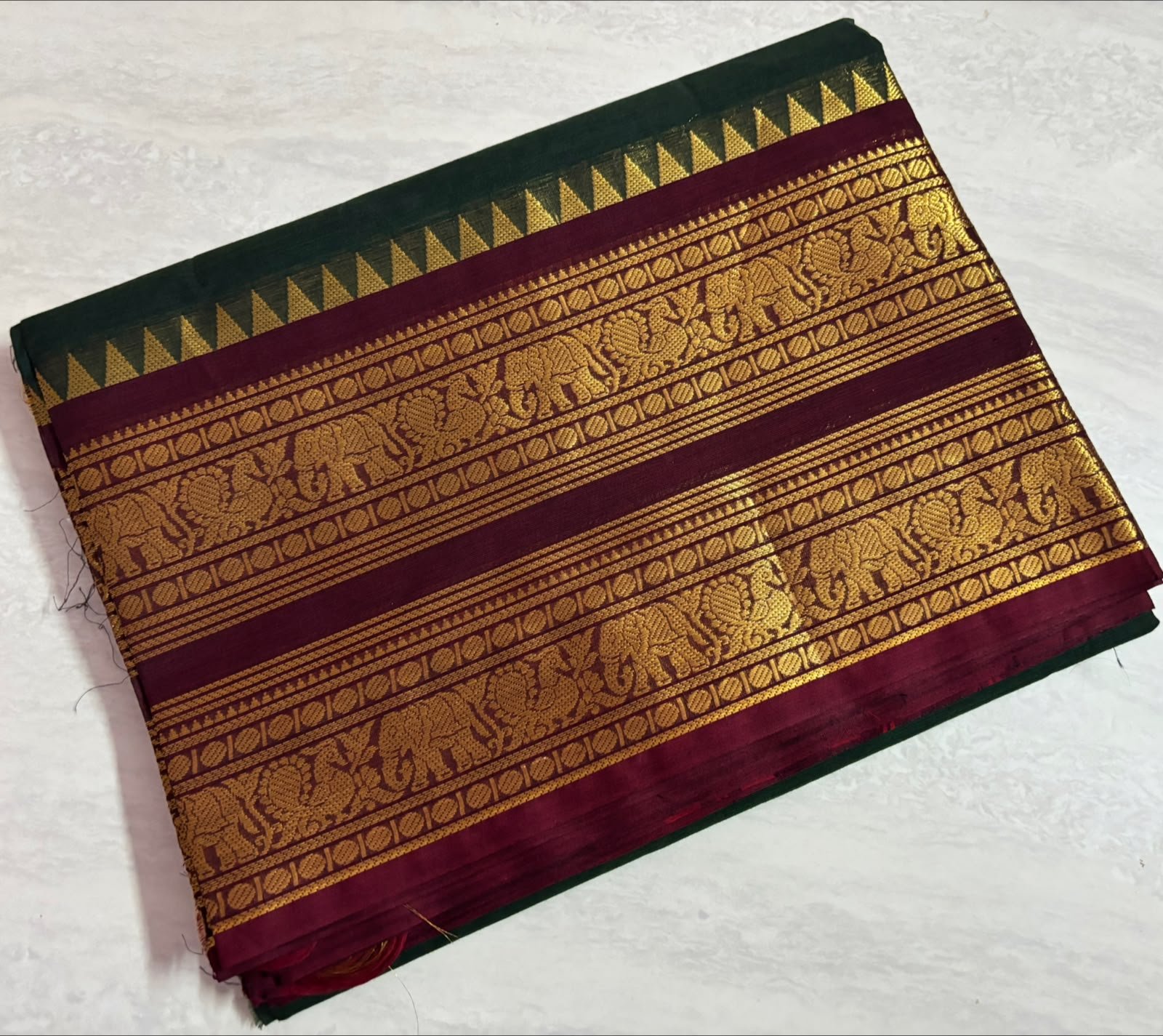 Kanchi cotton sarees - Image 4