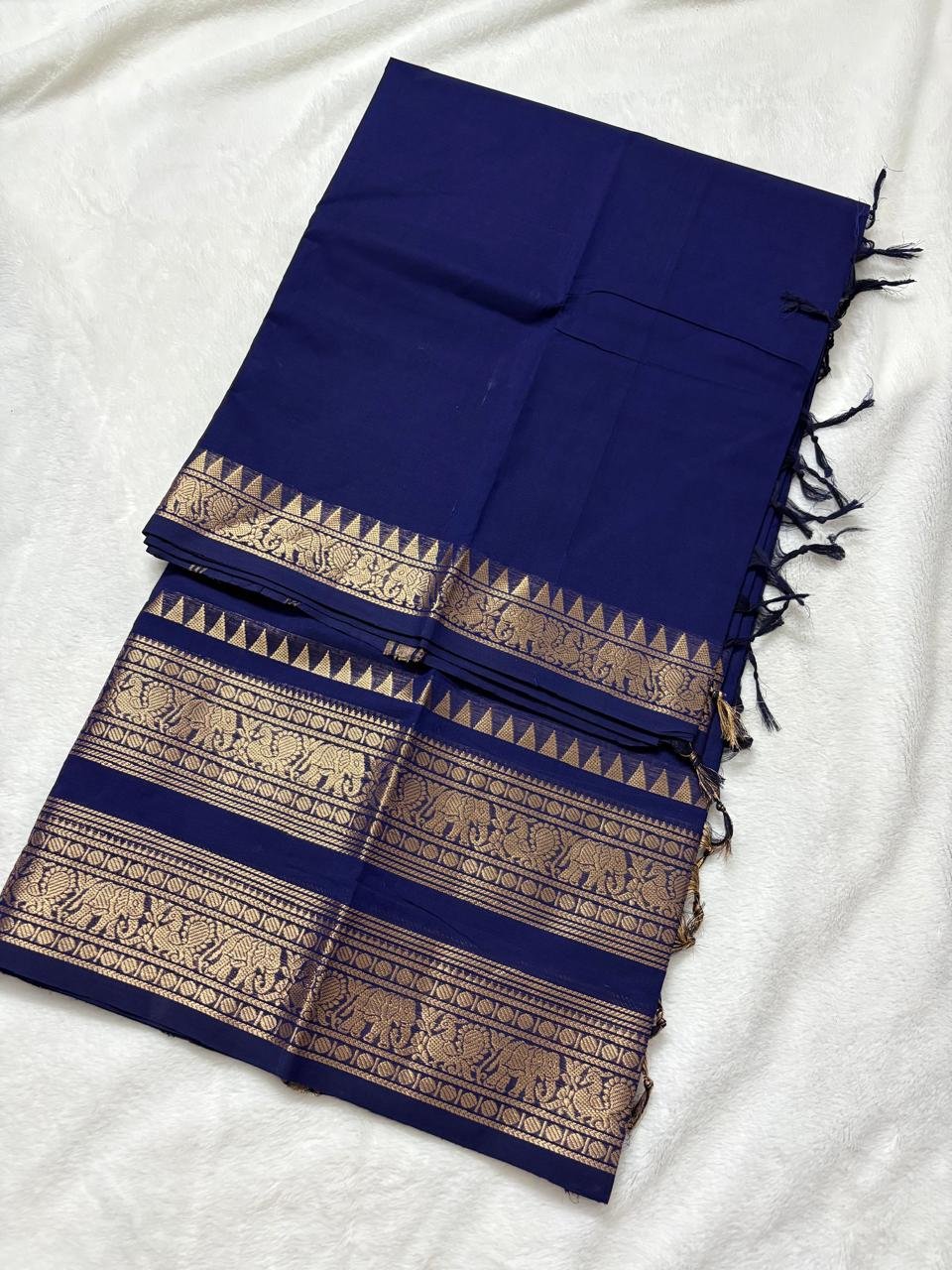 Kanchi cotton sarees - Image 6