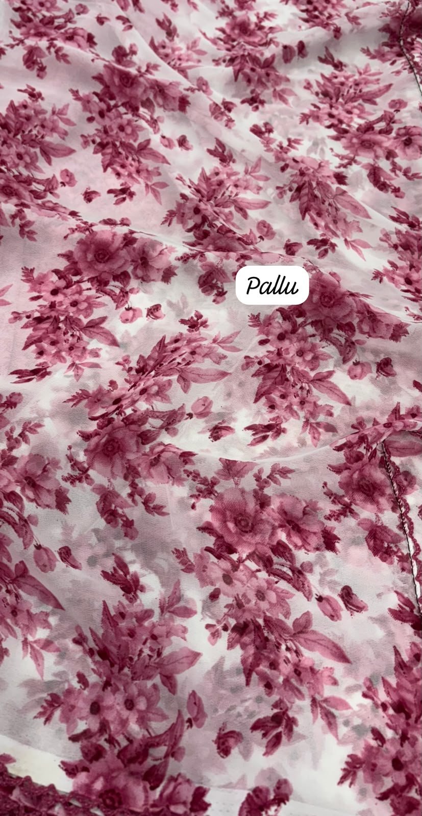 Cotton linen saree - Image 3